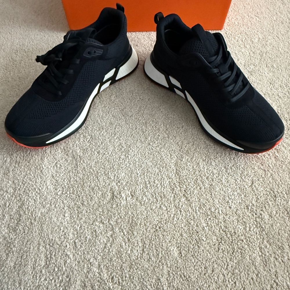 New Hermès Black Hero Technique Trainers - Size 43.5 - Never Worn  - w/Tags